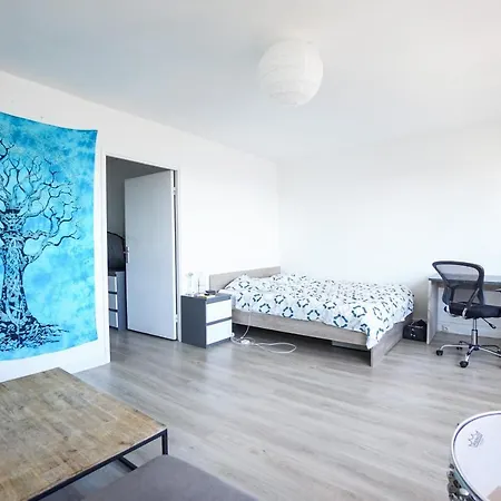 דירה Modern Studio With View On Paris