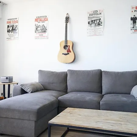 Modern Studio With View On Paris